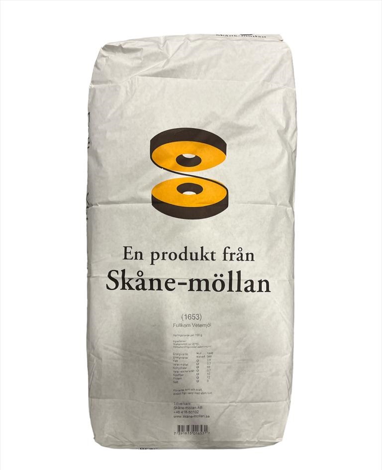 Vetemjöl Fullkorn 25kg