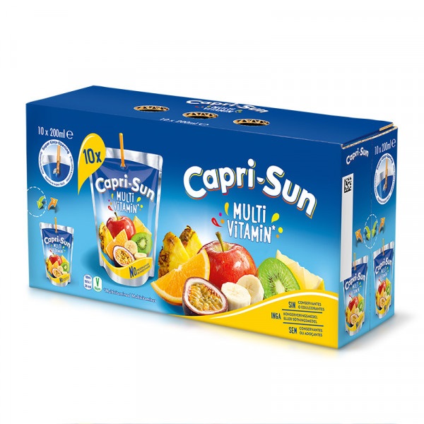 Capri sun Multivitam 200ml*10*4
