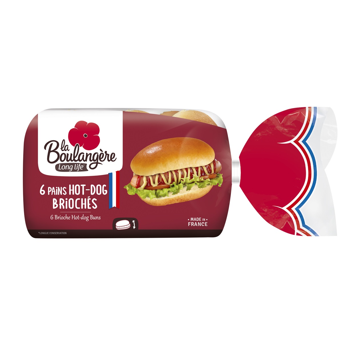 Lab Hot-dog Brioche 6pack 270gr*9