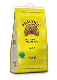 Peacock Thai Jasmine Ris 5kg*5