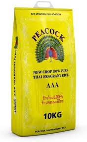 Peacock Thai Jasmine Ris 10kg