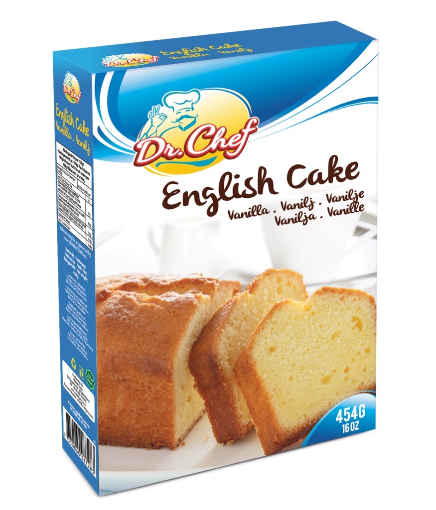 XDr English Cake Vanilla 454gr*12