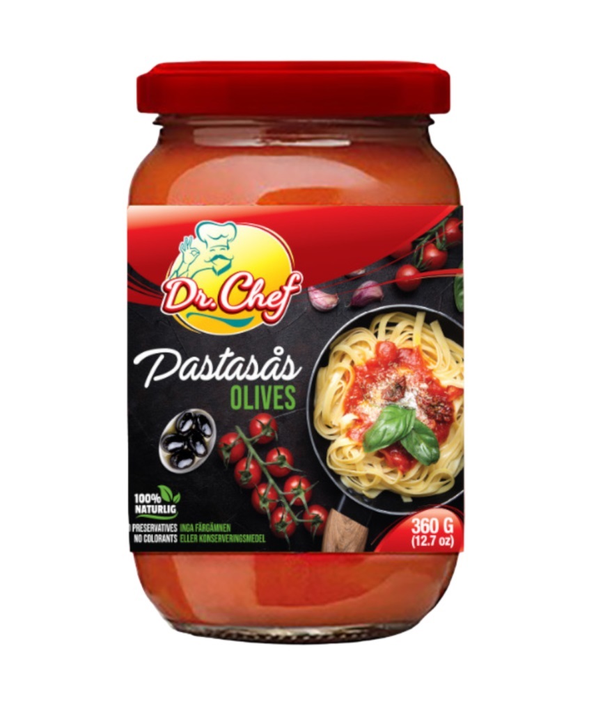 XPasta Sås Oliver*360gr*12