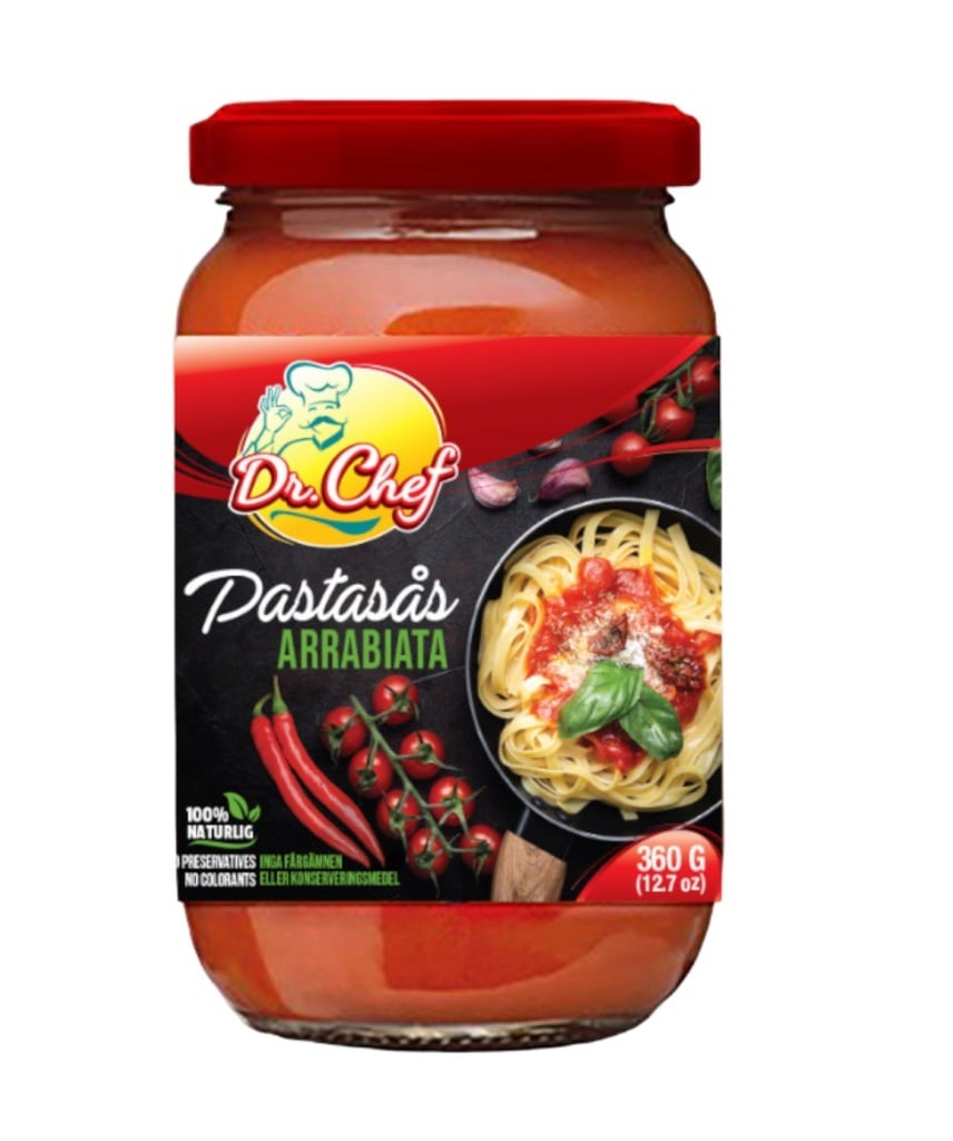 XPasta Sås Arrabiata 360gr*12
