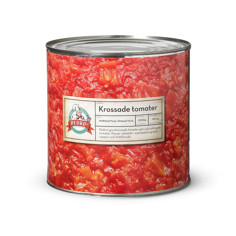 Tomater Krossade Pedros 2,5kg*6