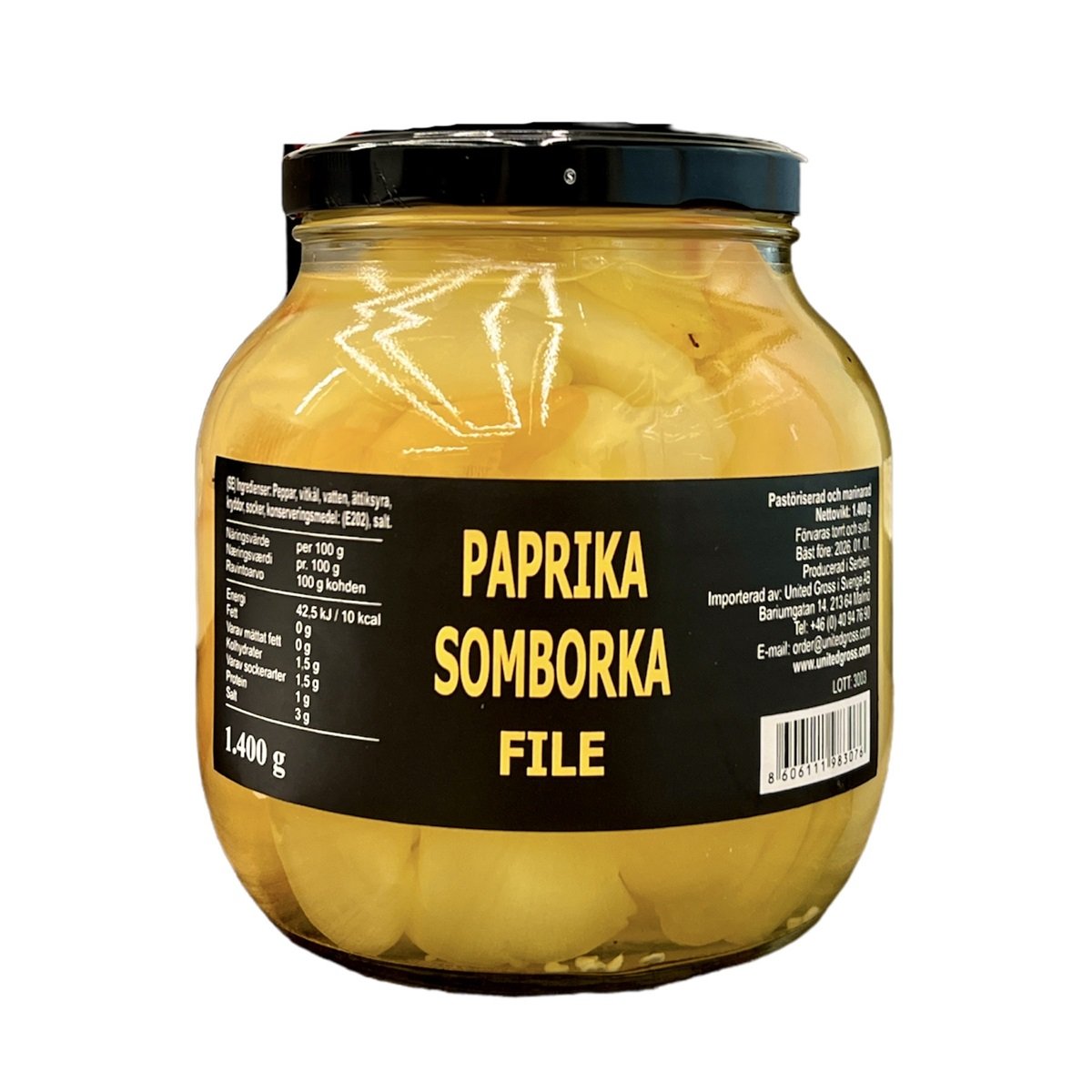 Paprika Samborka File 1,4KG*6