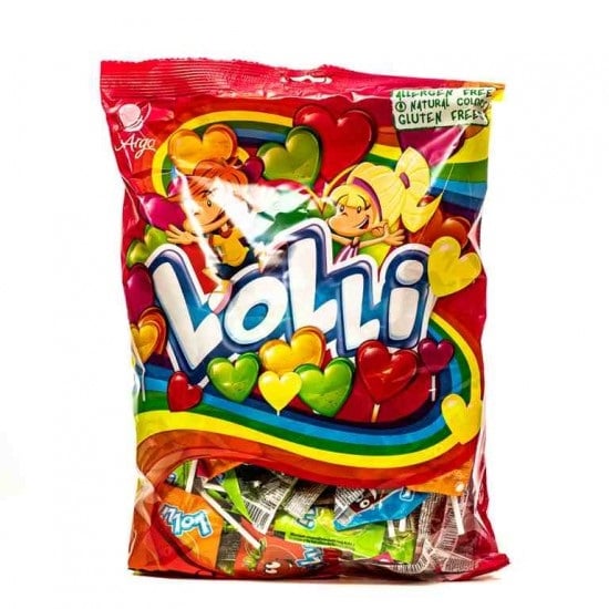 Klubbor Lolly Frukt100st*12