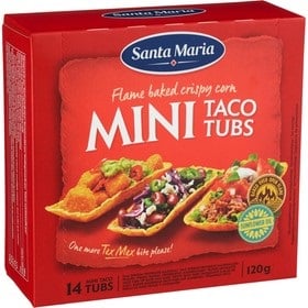 SM Mini Taco Tubs 120Gx7