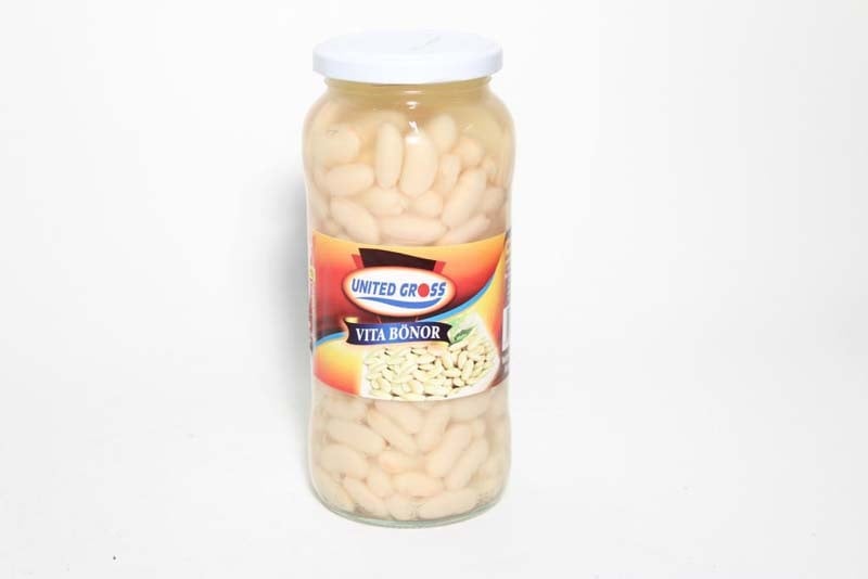 Vita Bönor I Glas UG 570gr*12