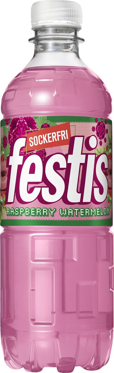Festis Hallon & Vattenmelon 50cl*12