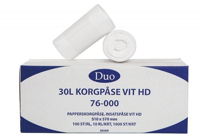 Korgpåse 30Lit 100st*10