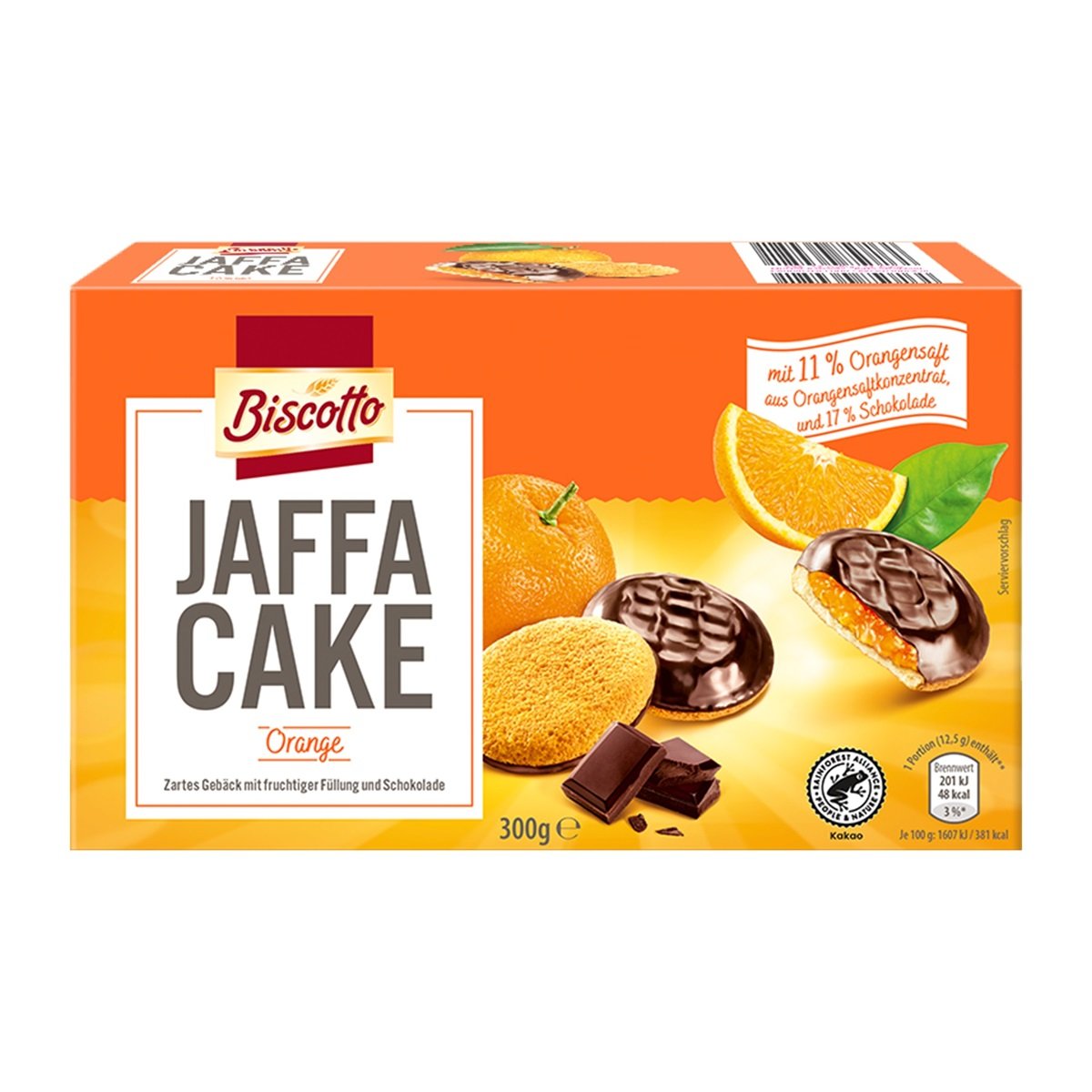 Jaffa Cake 300g*24 TEXT
