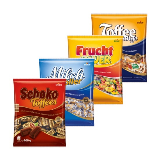 Toffee Påse 600g*23 TEXT