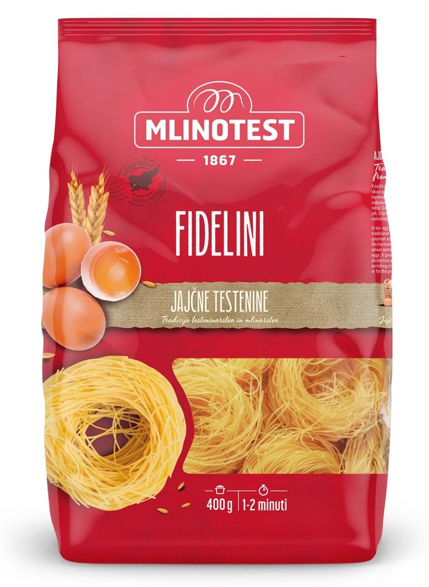 Mli Egg Fidelini 400gr*8
