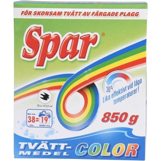Spar Tvättmedel Color 850g*12