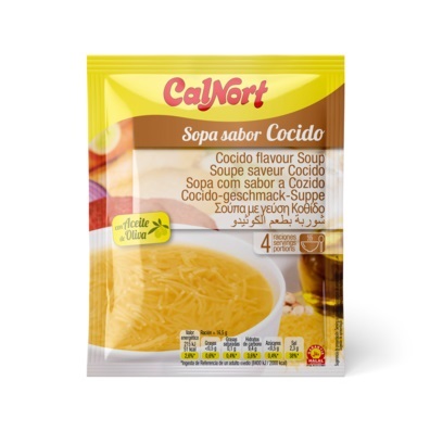 CalNort Soppa Cocido 66g*24  TEXT