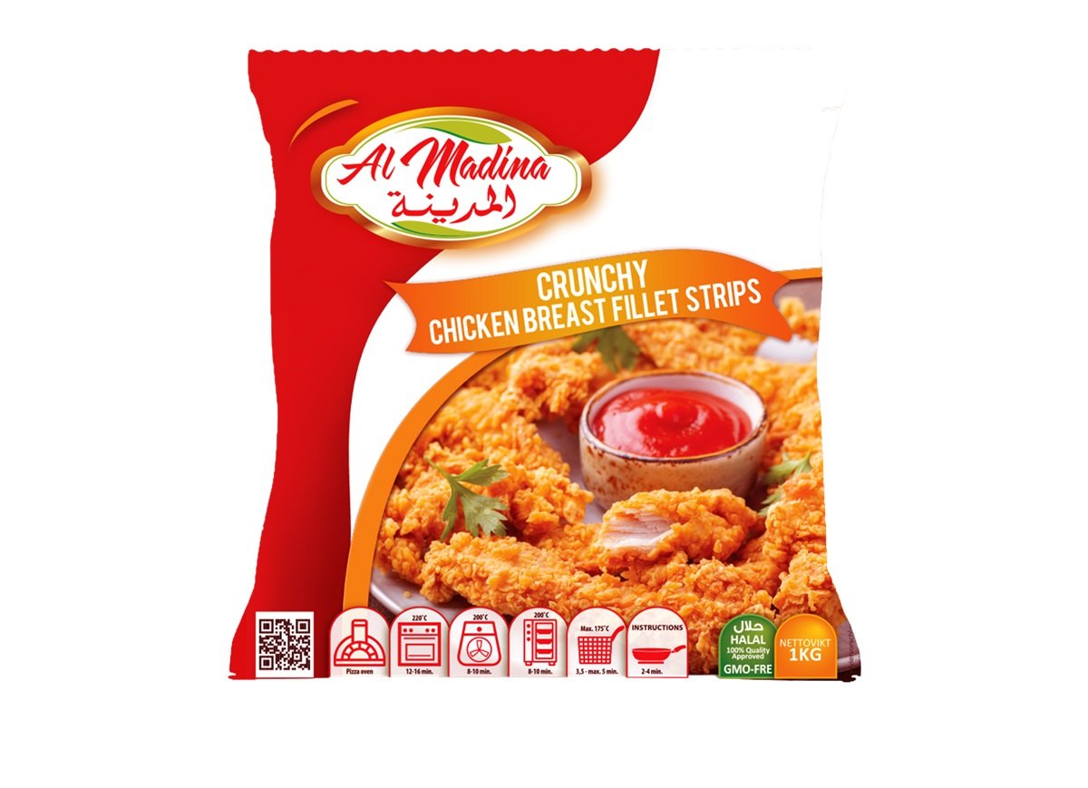 Kyck Hot & Spicy Crispy Innerfile 1kg*10