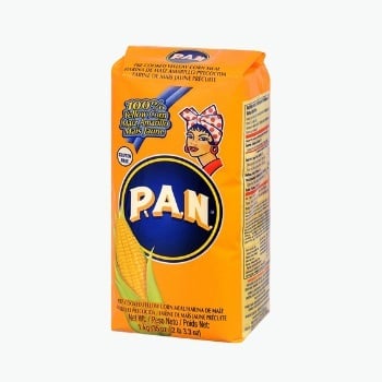 Pan Majsmjöl Orange 1 KG*10 TEXT