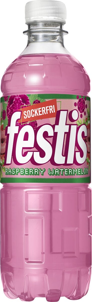 Festis Hallon & Vattenmelon 50cl*12