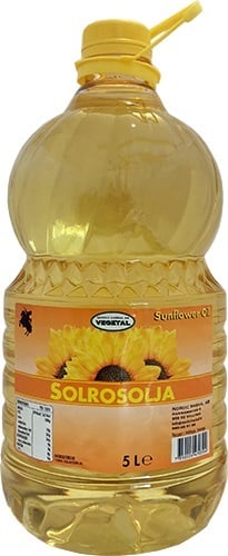 Solrosolja Vegetal 5L