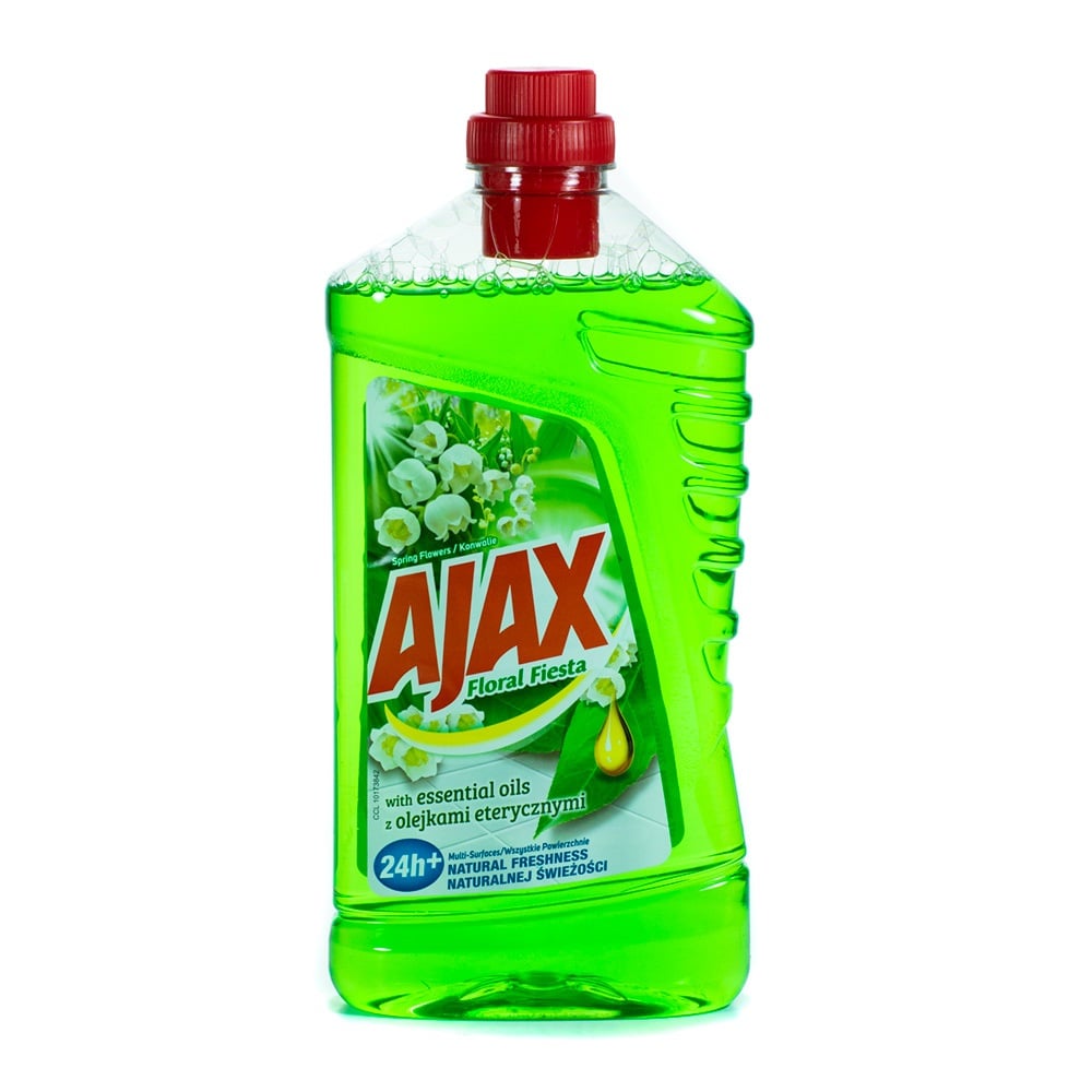 Ajax Spring Green 1L*12  TEXT-VARNING