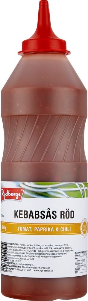 Ryd Kebabdressing Röd 900g*6