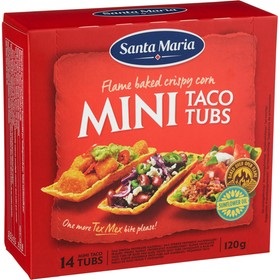 SM Mini Taco Tubs 120Gx7