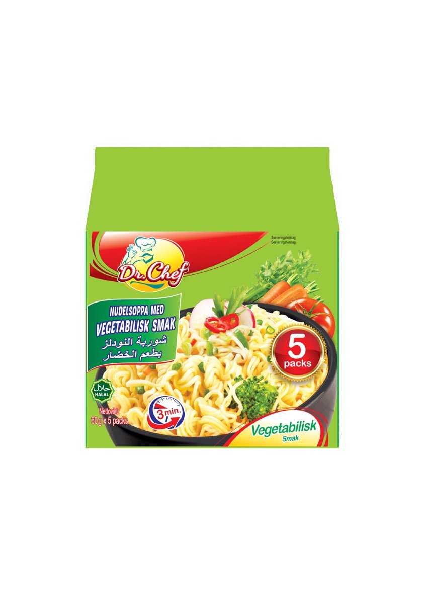Dr Vegetabilisk nudlar 60gr*40