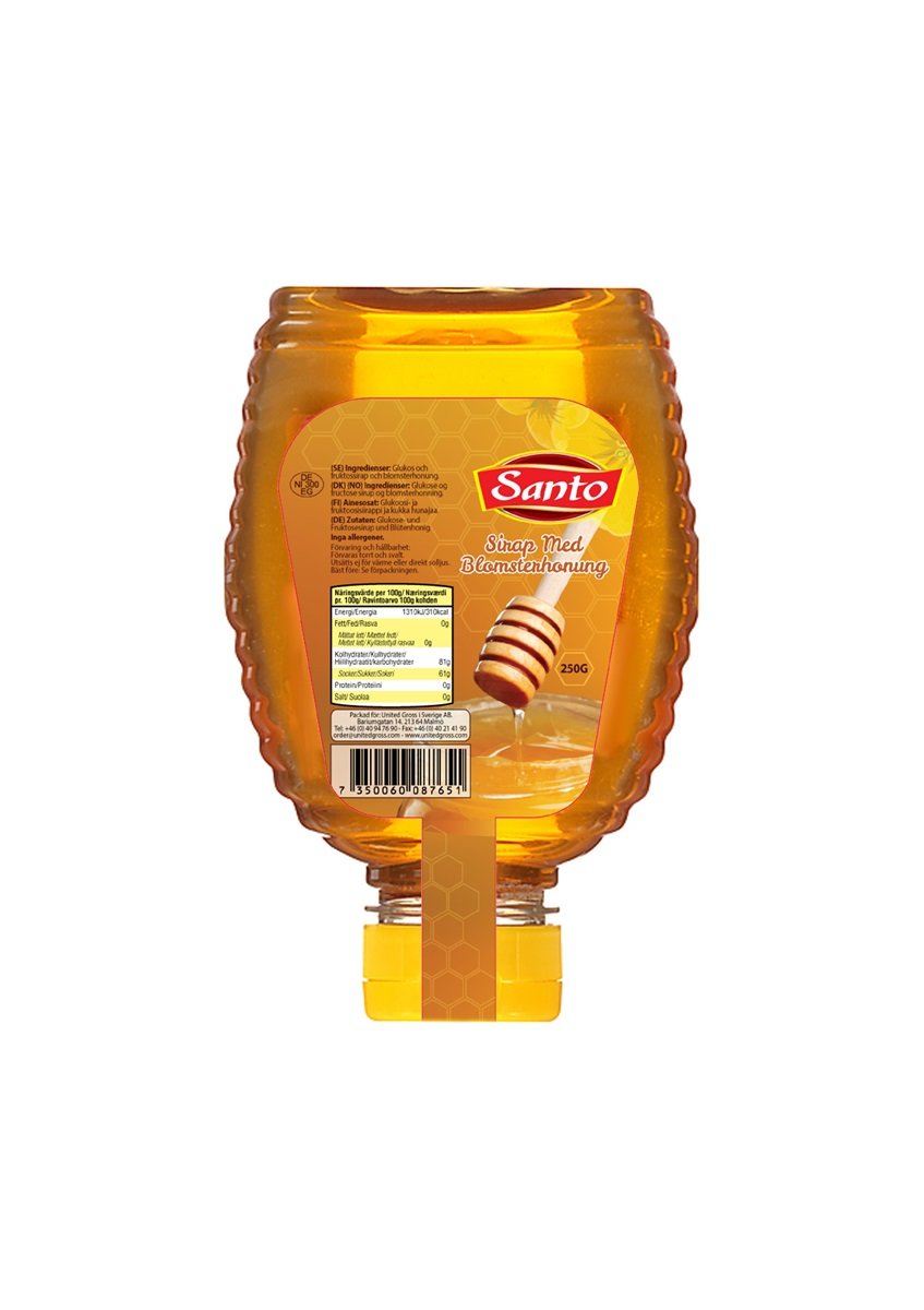 Sirap med honung santo 250gr*12