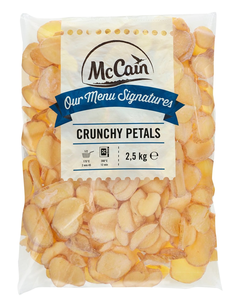 Pommes Crunchy Petals 2,5Kg*4
