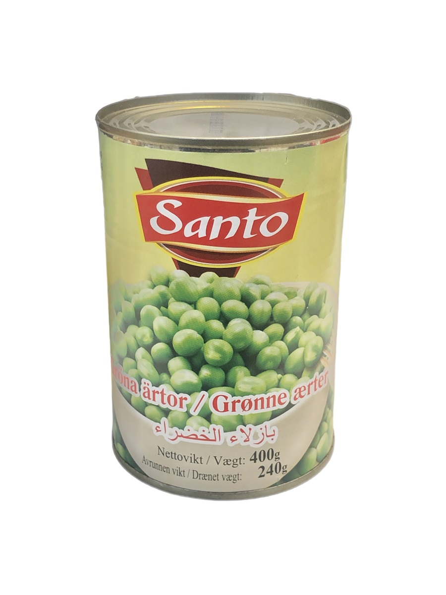 Gröna Ärtor UG 400gr*24