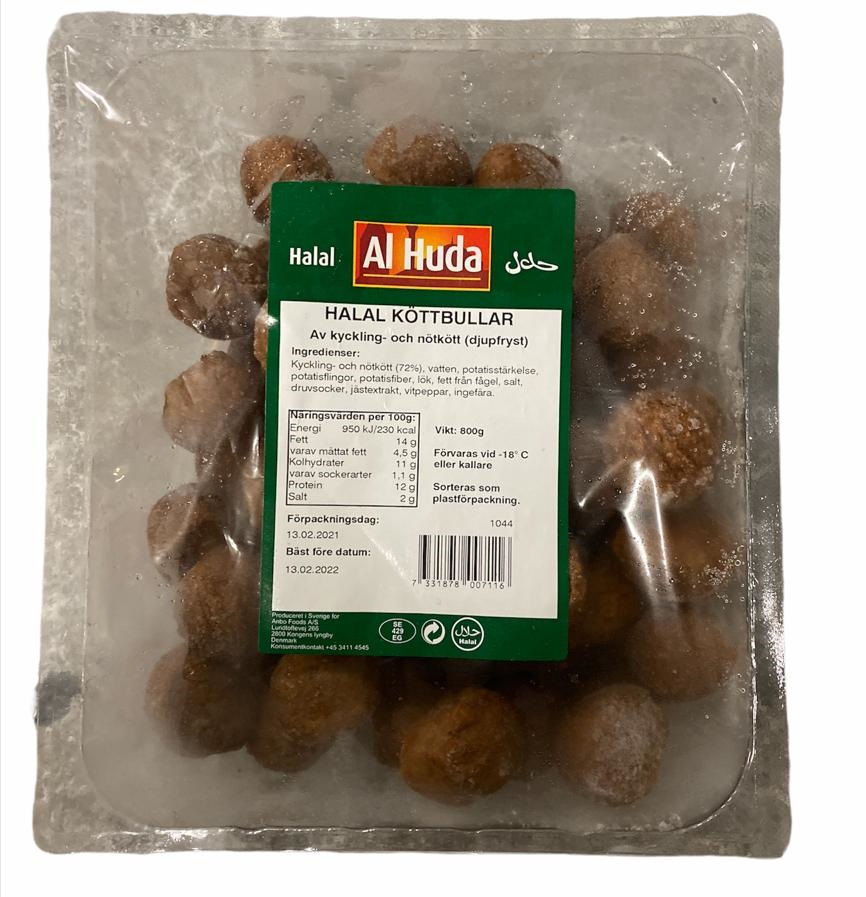 Köttbullar Al Huda 800g*8