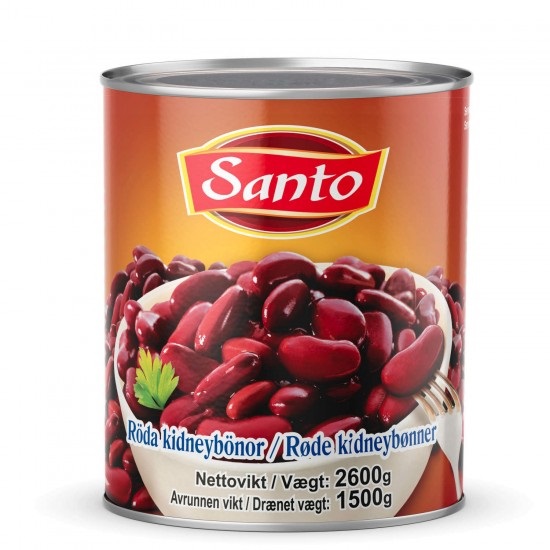 Santo redkidney bönor 2,5kg*6