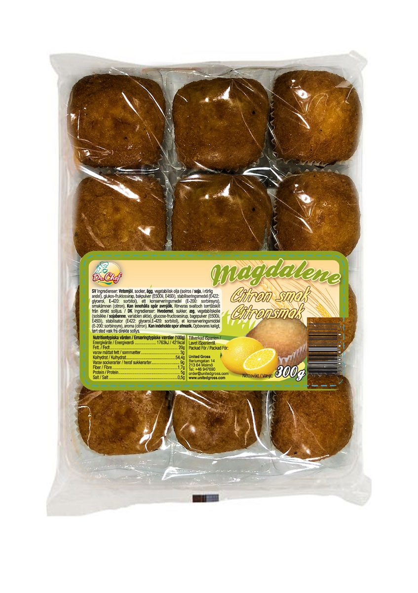Muffins Citron DR Chef 280gr*14