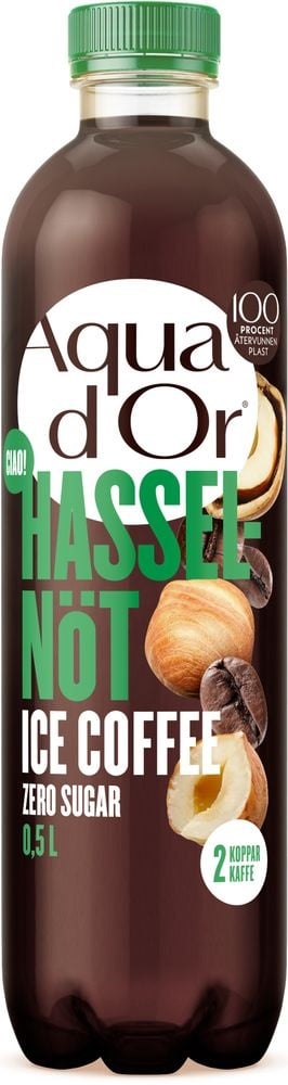 Aquador Ice Coffee Hasselnöt 50cl*12