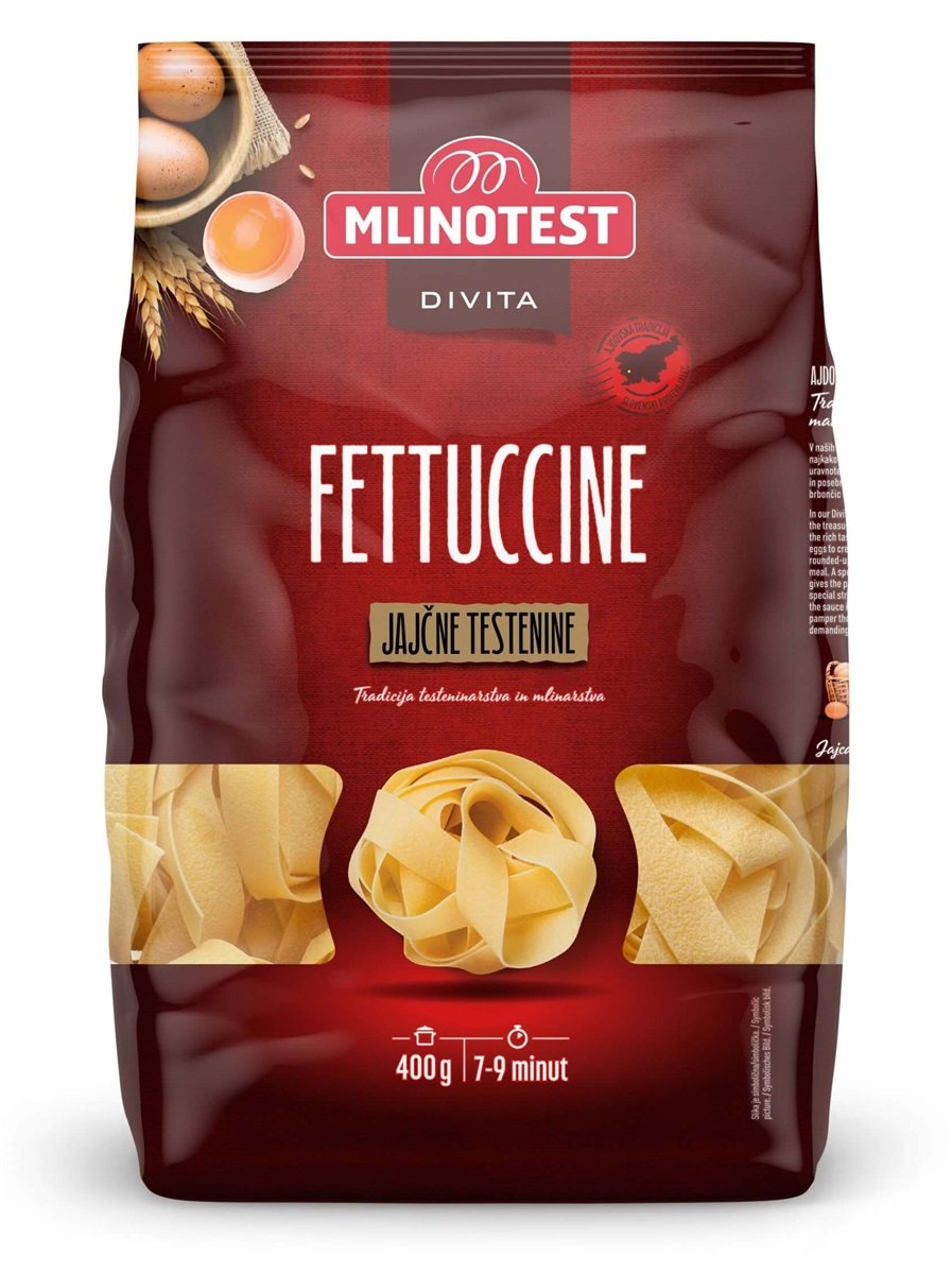 XMli Divita egg Fettuccine 400gr*8
