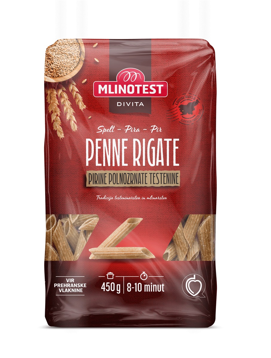XMli Divita spelt Penne rigate 450gr*10