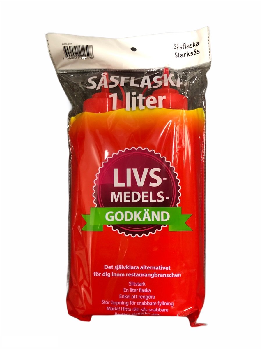 Såsflaska Starksås 1Lit*34