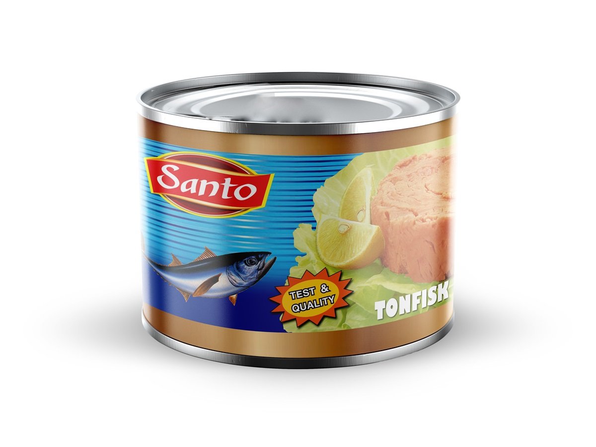 Santo Tonfisk bitar i olja 1715g*6