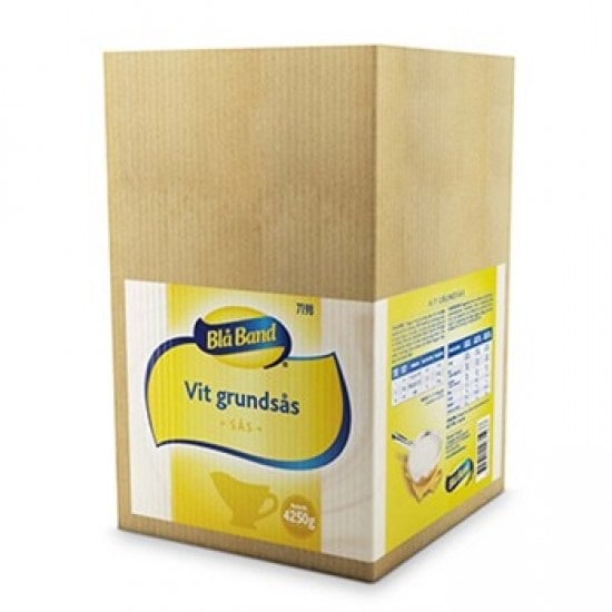 Vit Grund Sås Blå Band 4260g