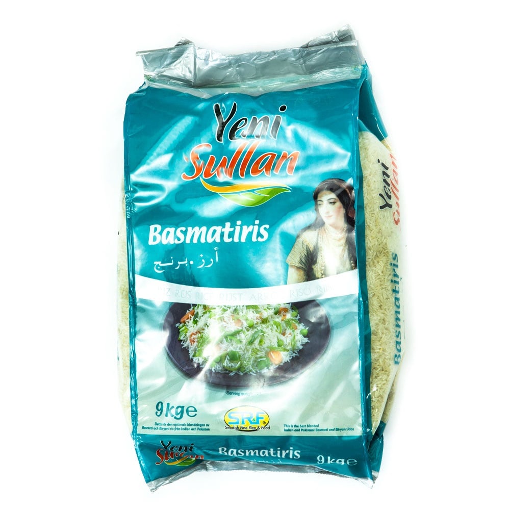 Sultan Basmati Ris 9kg