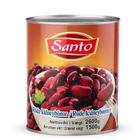 Santo redkidney bönor 2,5kg*6