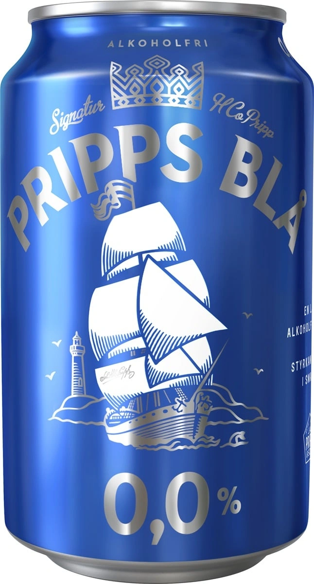 Pripps Blå 0,0% 33cl*6*4