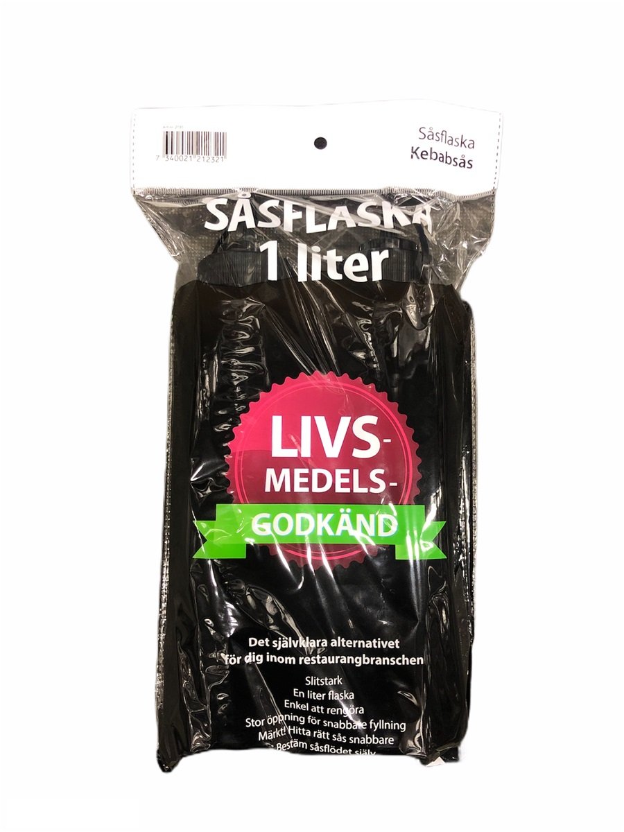 Såsflaska kebabsås 1 Lit*34