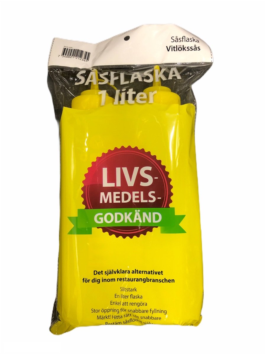 Såsflaska Vitlökssås 1Lit*34