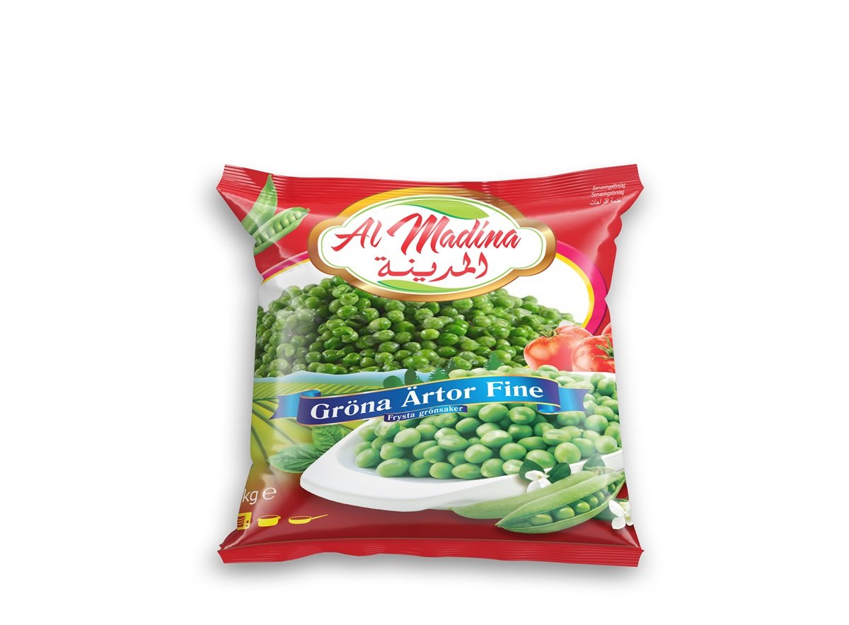 Gröna Ärter ALM 1kg*10